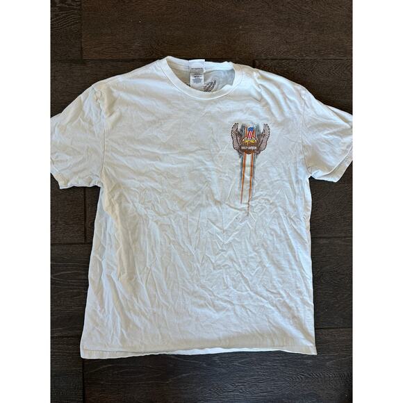 Harley Davidson Men's T Shirt White Size XL Appleton WI - Picture 1 of 5